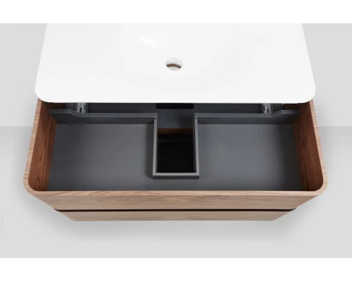 Тумба под раковину Am.Pm Sensation 100 см, подвесная, орех, M30FHX1002NF