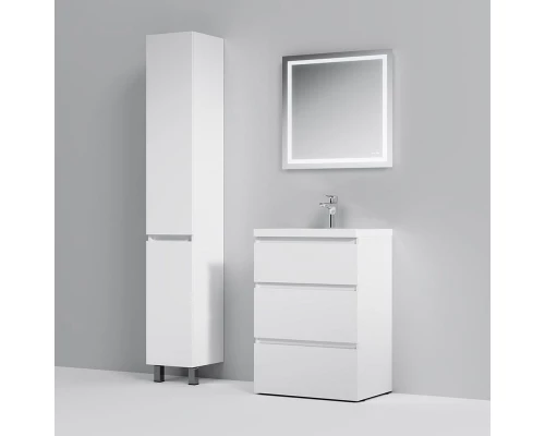 Тумба под раковину Am.Pm Gem S 60 напольная, со встроенной ступенькой для детей, белый глянец, M91FSX0602WG