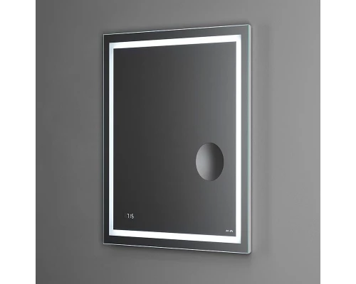 Зеркало Am.Pm Gem 65-70 M91AMOX0653WG с контурной Led-подсветкой, часами и косметическим зеркалом
