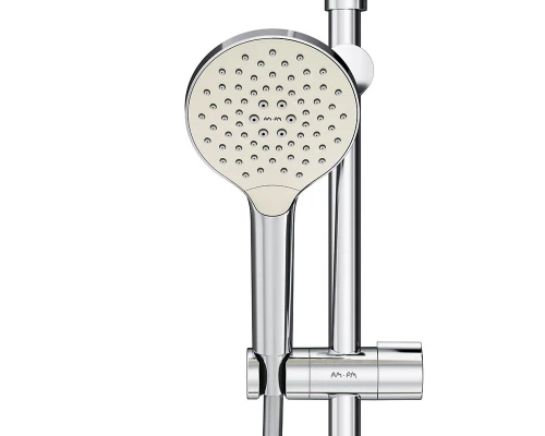 Душевой гарнитур Am.Pm Like F0780200 с верхним душем и регулируемой штангой, хром
