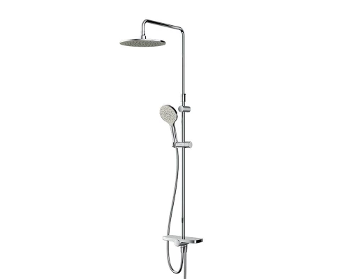 Душевой гарнитур Am.Pm Like F0780200 с верхним душем и регулируемой штангой, хром