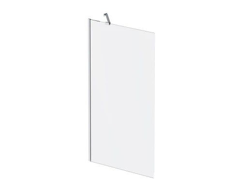 Душевая шторка на ванну, Am.Pm Gem W90BS-080-140CT, 80х140 см, неподвижная, профиль хром, стекло прозрачное