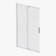 Шторка на ванну Am.Pm Like W80S-100PS-150MT, 100 х 150 см, распашная/раздвижная, профиль матовый хром, стекло прозрачное