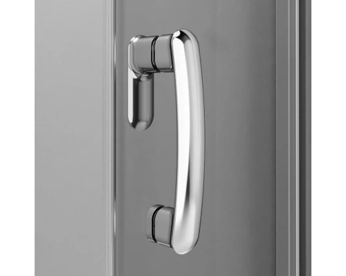 Душевой уголок Am.Pm Like Round 95 x 95 см, профиль глянцевый хром, стекло тонированное, W83G-333-095CG