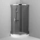 Душевой уголок Am.Pm Like Solo Slide 90 x 90 см, профиль глянцевый хром, стекло тонированное, W83G-315-090CG