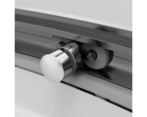 Душевой уголок Am.Pm Like Solo Slide 90 x 90 см, профиль глянцевый хром, стекло тонированное, W83G-315-090CG