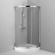 Душевой уголок Am.Pm Like Solo Slide 90 x 90 см, профиль глянцевый хром, стекло прозрачно, W83G-315-090CT