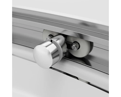 Душевой уголок Am.Pm Like Solo Slide 90 x 90 см, профиль глянцевый хром, стекло прозрачно, W83G-315-090CT