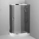 Душевой уголок Am.Pm Like Solo Slide 120 x 80 см, профиль глянцевый хром, стекло тонированное, W83G-302U120CG