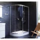 Душевой уголок Am.Pm Like Solo Slide 120 x 80 см, профиль глянцевый хром, стекло прозрачное, W83G-302U120CT