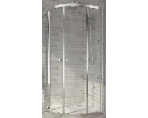 Душевой уголок Jacob Delafon Serenity, 90 х 90 см, профиль хром, стекло прозрачное, E14R90-GA (GM)