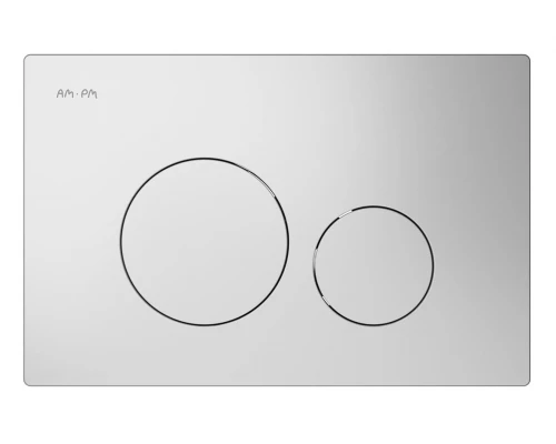 Клавиша Am.Pm Pro L I049001, пневматическая, белый глянцевый