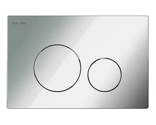 Клавиша Am.Pm Pro L I049051, пневматическая, хром глянцевый