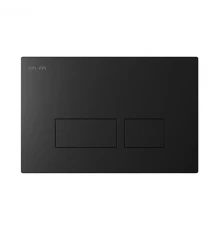 Клавиша Am.Pm Pro S, для инсталляции пневматическая, черный матовый, I047038