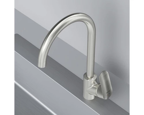 Смеситель Am.Pm Like F8007711 для кухни с каналом для питьевой воды, сатин