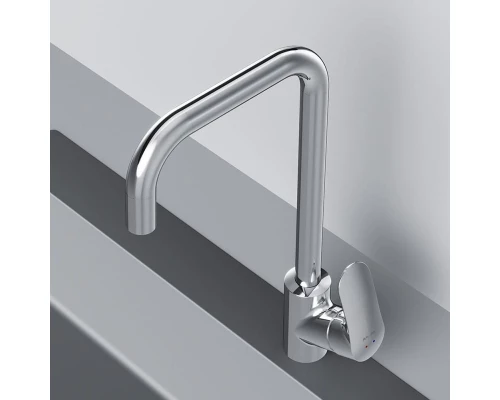 Смеситель для кухни Am.Pm Like F8006000, хром