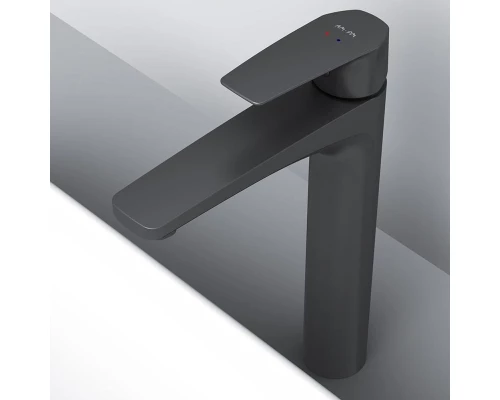 Смеситель для раковины Am.Pm Gem F90A92022, черный матовый