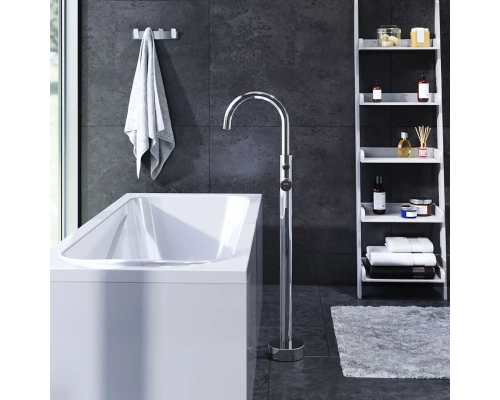Смеситель Am.Pm Sense F7514100 для ванны и душа, напольный, хром
