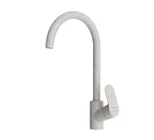 Смеситель Am.Pm Like F8007133 для кухни, белый камень