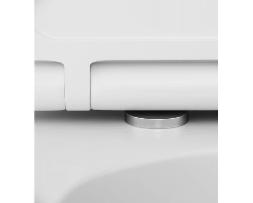 Инсталляция Am.Pm Inspire, IS450A38.501700 с безободковым унитазом Inspire FlashClean, клавиша Touch Pro стекло, черная, крышка микролифт