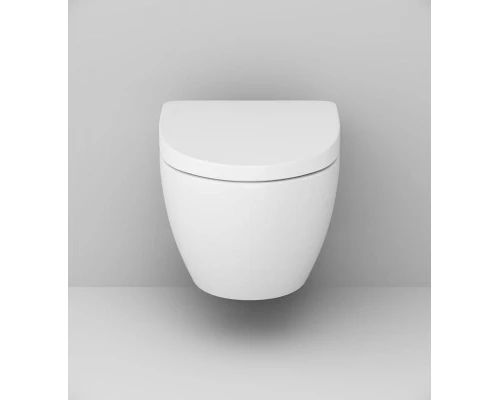 Подвесной безободковый унитаз AM.PM Awe C111700WH, FlashClean