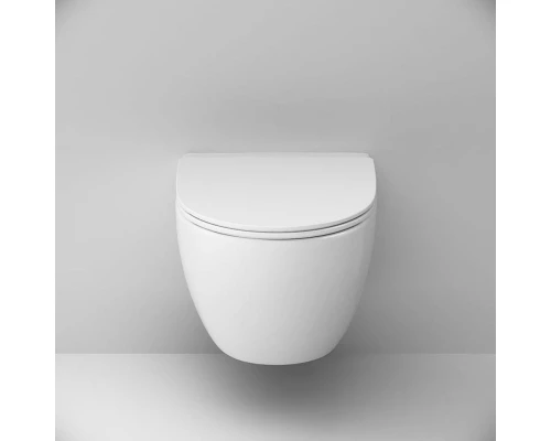 Подвесной безободковый унитаз AM.PM Awe C111700WH, FlashClean