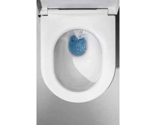 Подвесной унитаз-биде Laufen Cleanet Navia 8.2060.1.400.000.1 безободковый, крышка микролифт