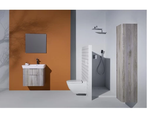 Подвесной унитаз-биде Laufen Cleanet Navia 8.2060.1.400.000.1 безободковый, крышка микролифт