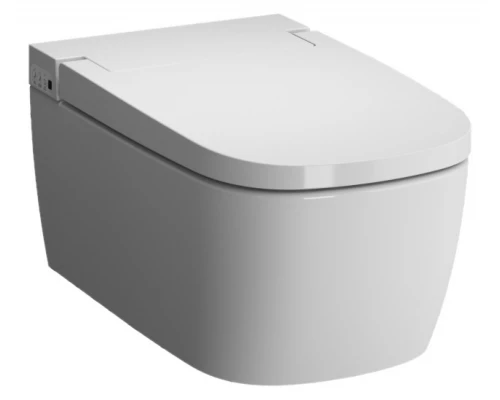 Подвесной унитаз подвесной VitrA V-Care Basik 5674B003-6193, с системой дозирования моющих и дезодорирующих средств,  крышка микролифт с функцией биде