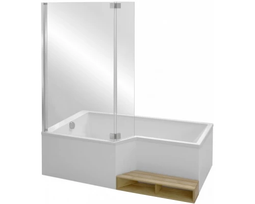 Ванна акриловая Jacob Delafon Bain Douche NEO E6D004-00 180 х 90 х 70, левая