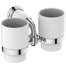 Два стакана Art&Max Bianchi (Бьянки) хром, AM-3688AW-Cr