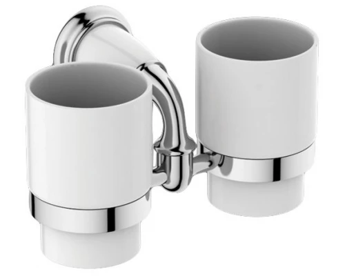 Два стакана Art&Max Bianchi (Бьянки) хром, AM-3688AW-Cr