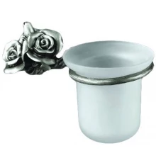 Ершик для унитаза Art&Max Rose AM-B-0911-T, серебро