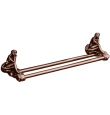 Двойной полотенцедержатель Art&Max Juno AM-B-0718-C, 60 см, медь