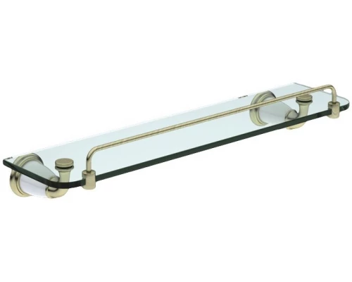 Стеклянная полка Art&Max Bianchi (Бьянки) AM-3682AW-Br, бронза