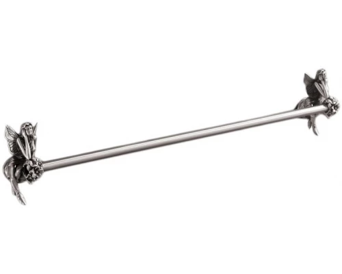 Полотенцедержатель Art&Max Fairy AM-B-0987-T, 60 см, серебро