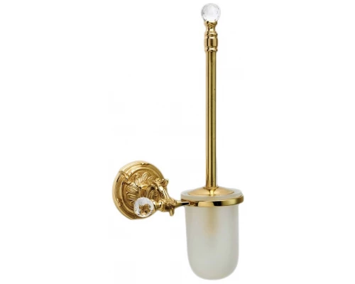 Ершик для унитаза Art&Max Barocco Crystal  AM-1785-Do-Ant-C, античное золото
