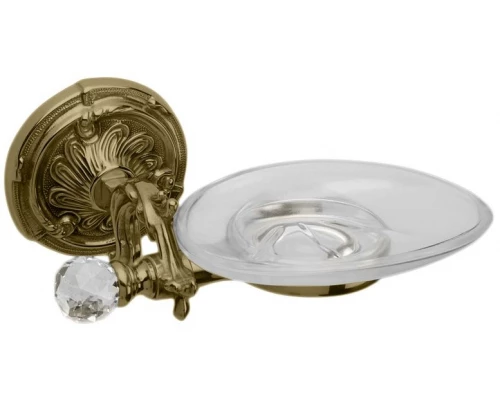 Мыльница Art&Max Barocco Crystal AM-1786-Br-C, бронза