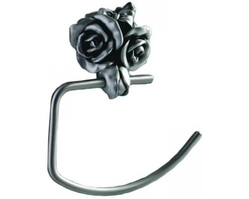 Полотенцедержатель Art&Max Rose AM-B-0916-T, серебро. 15.5 см