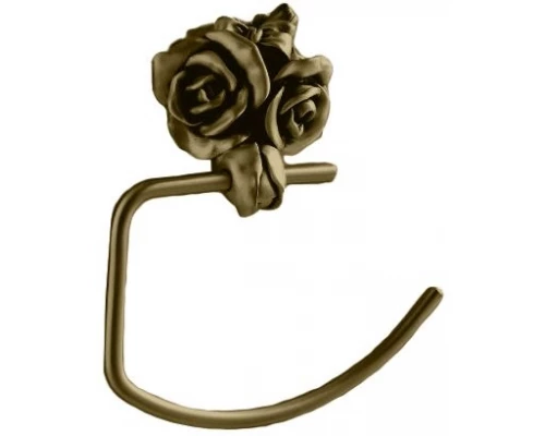 Полотенцедержатель Art&Max Rose AM-B-0916-B, бронза, 15.5 см