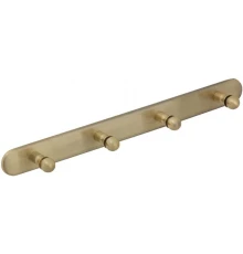 Планка с 4-мя крючками L31,5 см Veragio Gialetta, бронза VR.GIL-6437.BR