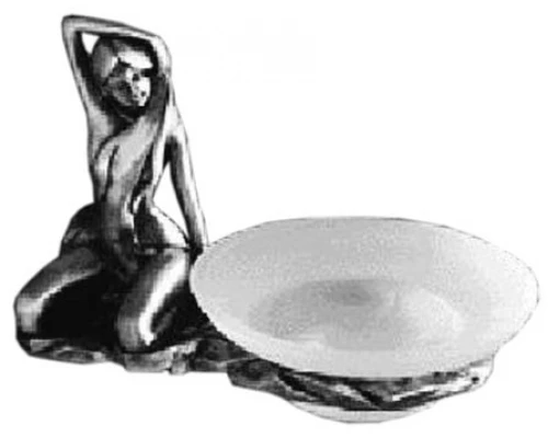 Мыльница Art&Max Juno AM-B-0715-T, серебро