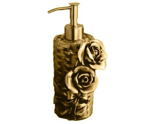 Дозатор мыла Art&Max Rose AM-B-0091A-Do, золото