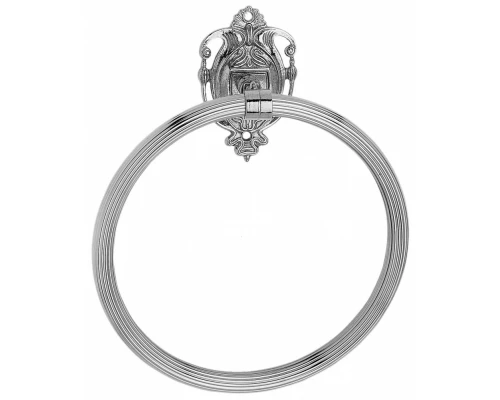 Полотенцедержатель кольцо Art&Max Impero AM-1231-Cr, хром, 20 см