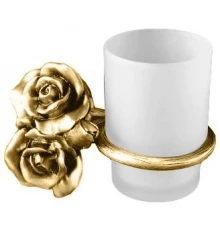 Стакан для щеток Art&Max Rose AM-B-0914-Do, золото