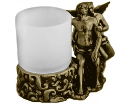 Стакан для щеток Art&Max Rоmantic AM-B-0081D-B, бронза