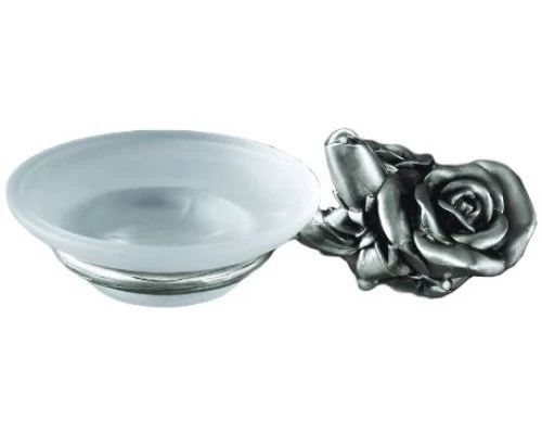 Мыльница Art&Max Rose AM-B-0915-T, серебро