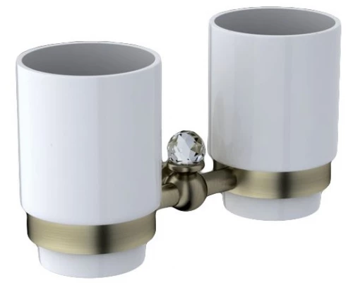 Два стакана Art&Max Antic Crystal AM-E-2688SJ-Br, бронза