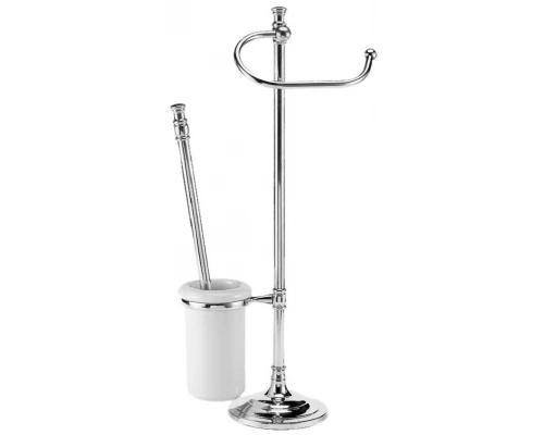 Стойка для унитаза и биде Art&Max Barocco AM-1948-Cr 15х57 см, хром