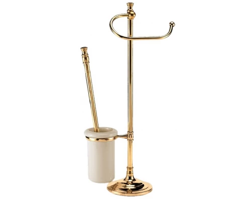 Стойка для унитаза и биде Art&Max Barocco AM-1948-Do-Ant 15х57 см, античное золото